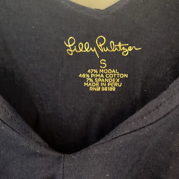 NWT -Lilly Pulitzer alessa top - Picture 2 of 7